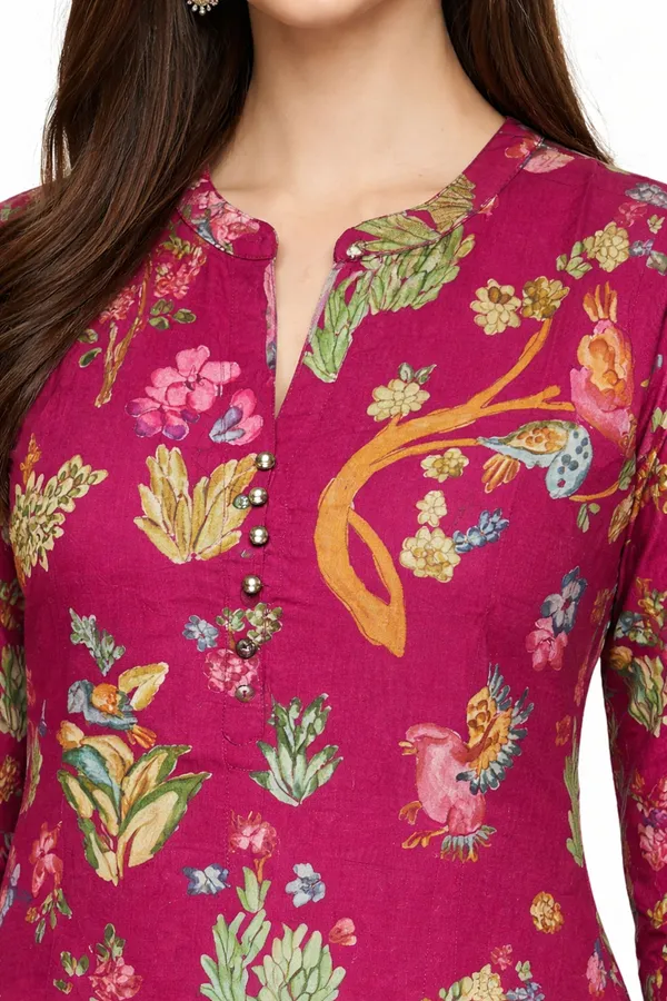 Neutone_Women_Floral_Print_Straight_Kurta_(Purple,_Green)