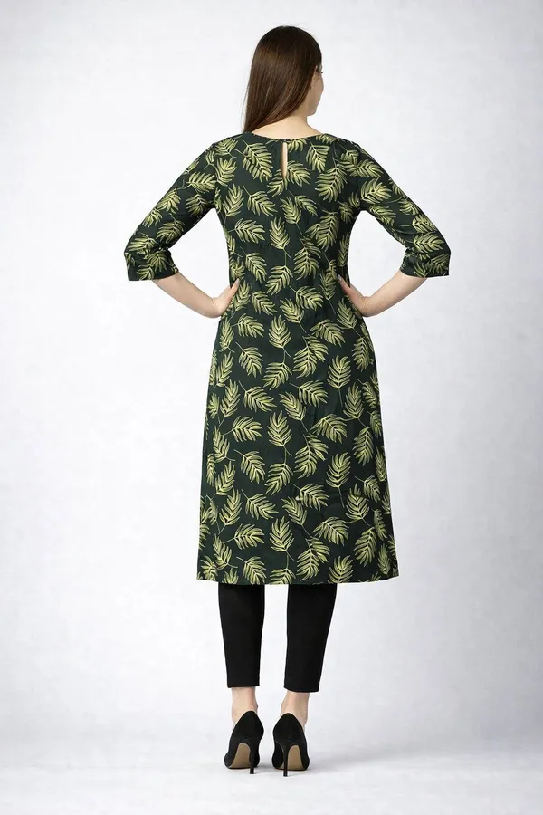 Neutone_Women_Printed_Straight_Kurta_(Pink,_Dark_Green)_(Pack_Of_2_)
