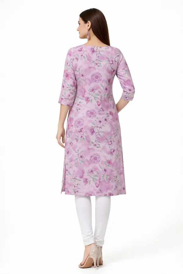 Neutone_Women_Floral_Print_Straight_Kurta_(Purple)