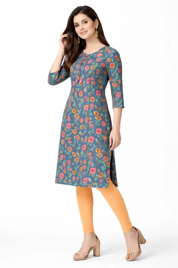 Neutone_Women_Floral_Print_Straight_Kurta_(Dark_Blue)