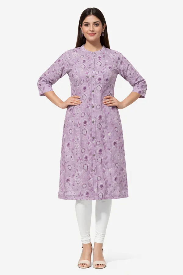 Neutone_Women_Floral_Print_Straight_Kurta_(Purple)