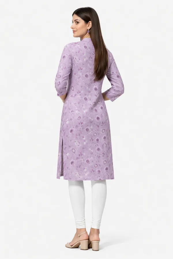 Neutone_Women_Floral_Print_Straight_Kurta_(Purple)
