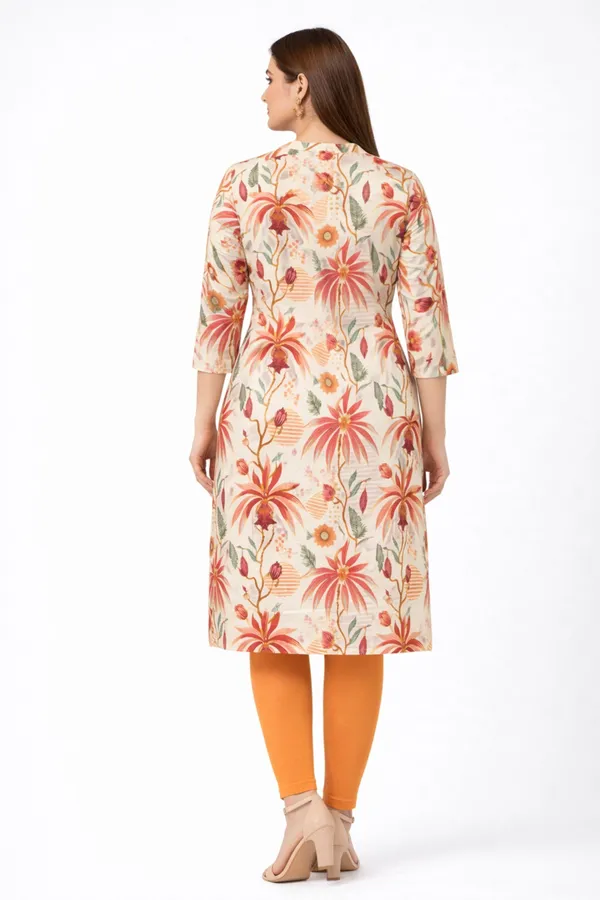Neutone_Women_Floral_Print_Straight_Kurta_(Beige,_Orange)