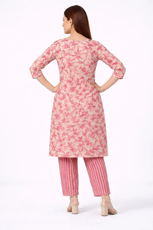 Neutone_Women_Floral_Print_Straight_Kurta_(Beige,_Orange)