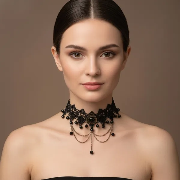 Black_Pearled_Floral_Lace_Neck_Piece