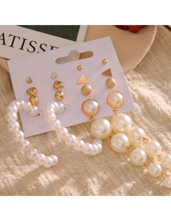 Exclusive_Gold_Plated_Set_of_8_Stud_&_Drop_Earrings