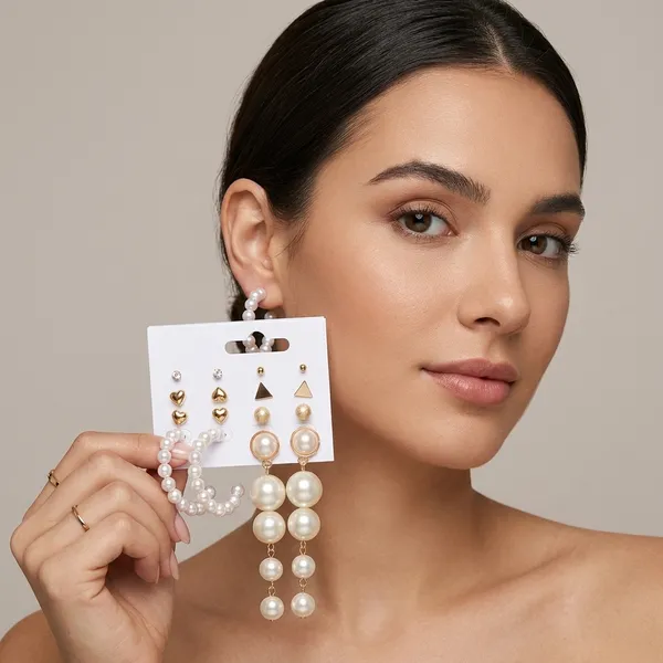 Exclusive_Gold_Plated_Set_of_8_Stud_&_Drop_Earrings
