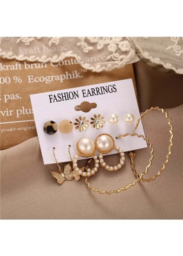 Mesmerizing_Pearl_And_Ad_Gold_Plated_6_Pair_Of_Earrings_For_Women/Girls