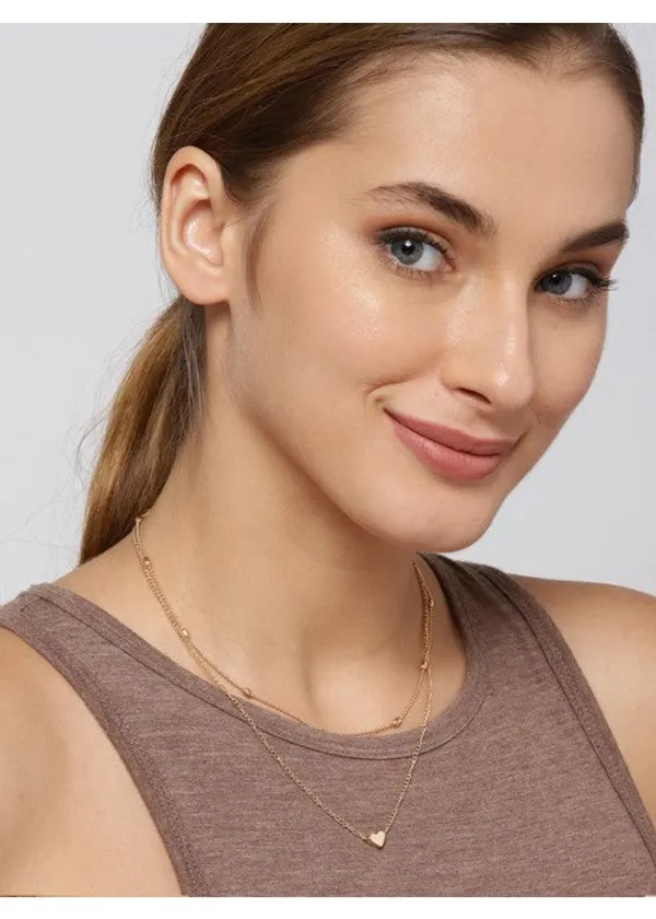 Elegant_Heart_Inspired_Double_Layered_Fascinating_Necklace_for_Women/Girls