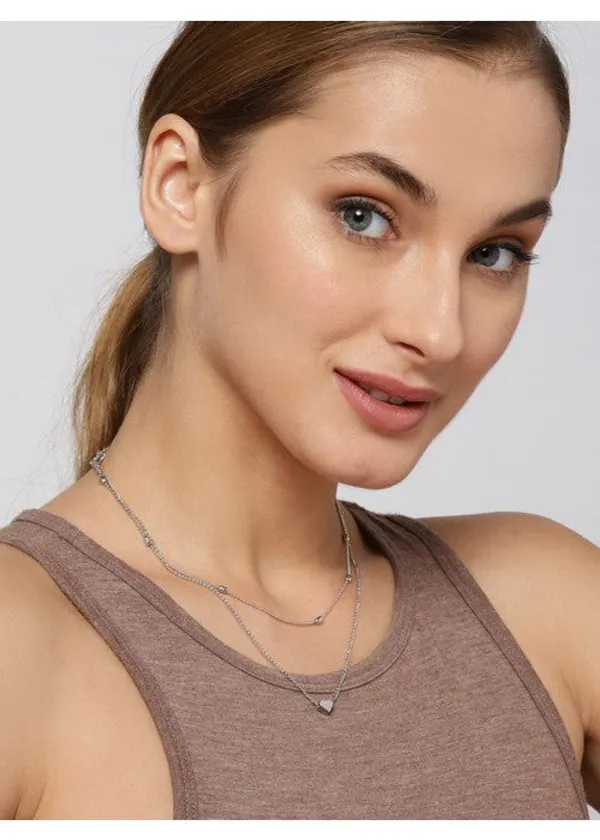 Splendid_Heart_Inspired_Double_Layered_Marvelous_Necklace_For_Women/Girls