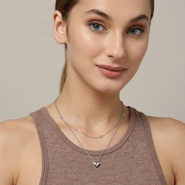 Splendid_Heart_Inspired_Double_Layered_Marvelous_Necklace_For_Women/Girls
