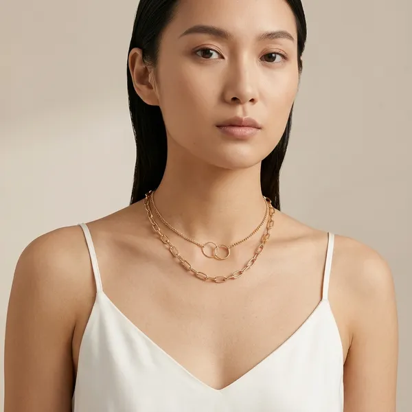 Mesmerizing_Cross_Ring_Long_Chain_Gold_Plated_Necklace_For_Women/Girls
