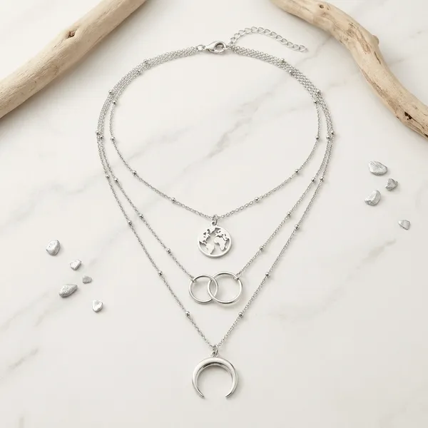 Glitzy_Global_Cross_Design_Gold_Plated_Necklace_For_Women/Girls