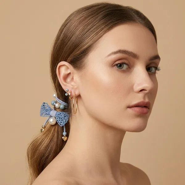 Mesmerizing_Gold_Plated_Earrings_With_Hair_Band_For_Women/Girls