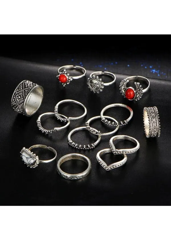 Jewellery_For_Women_Silver_Plated_Rings_Combo