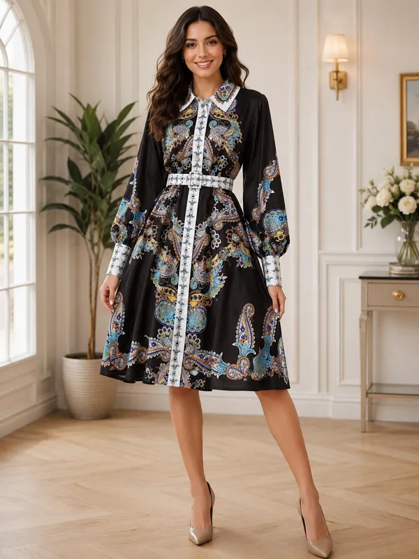 Midnight_Paisley_Shirt_Dress