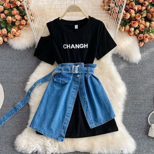 Street_Chic_Denim_Dress