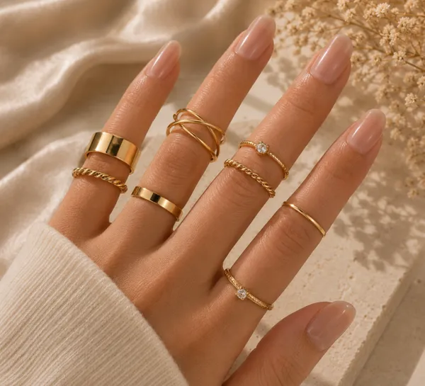 Combo_Of_9_Gold_Plated_Mixed_Sized_Rings