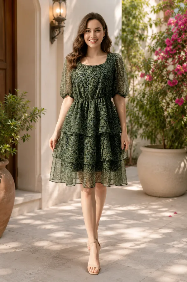 Olive_Blossom_Layered_Dress
