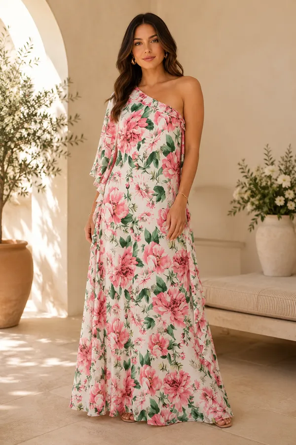 Carolina’_Floral,_One-Shoulder_Maxi_Dress
