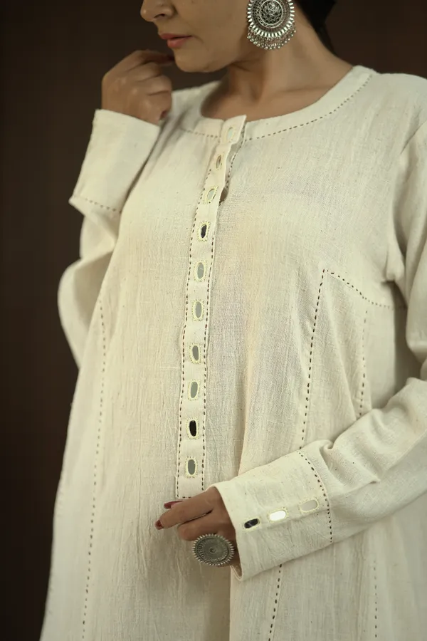 Ivory_Cotton_Hand_Embroidered_A_Line_Midi_Dress_For_Women