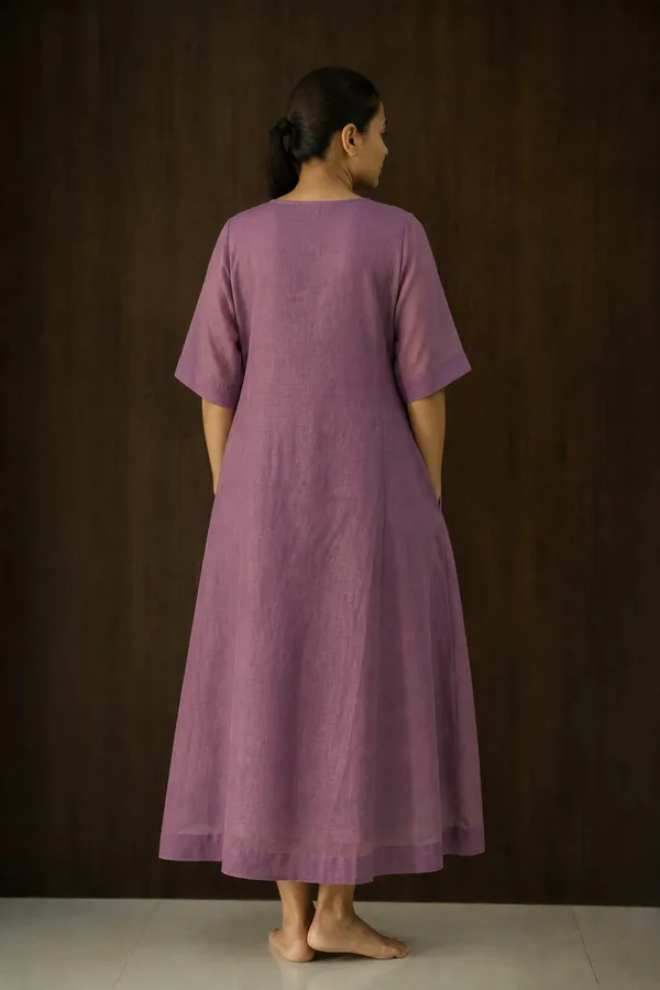 Purple_Cotton_Flared_Maxi_Dress