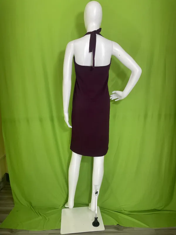 Plum_Halter_V-Neck_Shift_Dress-Burgundy