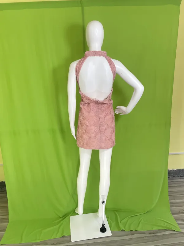 Pink_Cotton_Blend_Silhouette_Back_Open_Mini_Dress_For_Women