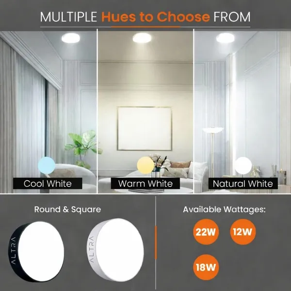 Polycarbonate_Surface_Light_For_Bedroom,_Home,_Indoor,_Kitchen,_Office_12_W_,_18_W_,_22_W