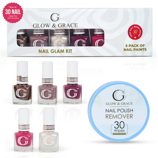 Glow_&_Grace_Nail_Paint_Combo_Pack_Of_5_With_Nail_Wipes