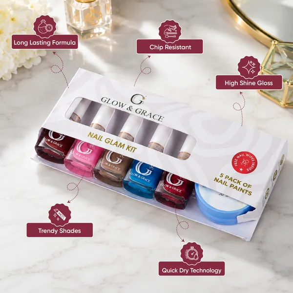 Glow_&_Grace_Nail_Paint_Combo_Pack_Of_5_With_Nail_Wipes