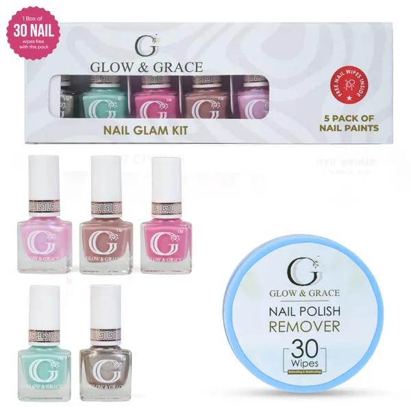 Glow_&_Grace_Nail_Paint_Combo_Pack_Of_5_With_Nail_Wipes