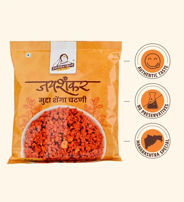 Jayshankar_Foods_Roasted_Peanut_Garlic_Dry_Chutney_Pack_Of_3