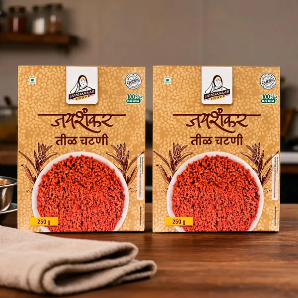Jayshankar_Foods_Til_Lahsun_Sesame_Garlic_Chutney_250G_-_Pack_Of_2