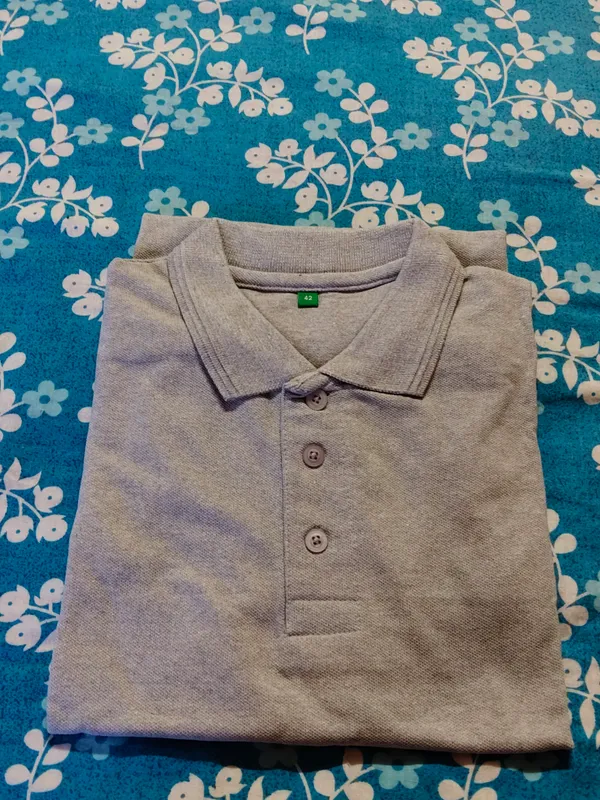 Grey_Cotton_Pique_Polo_T-Shirt_For_Men