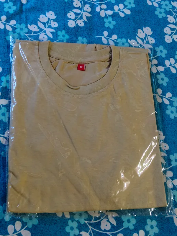 Beige_Cotton_Round_Neck_Half_Sleeve_T-Shirt_For_Men