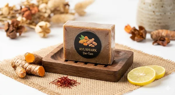 Ayushark_De-Tan_Turmeric_Lemon_Handmade_Soap_Bar_-_Pack_of_2