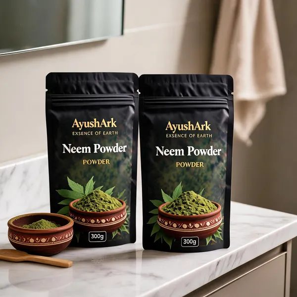 Ayushark_Neem_Herbal_Powder_For_Skin_And_Hair_Care_-_Pack_of_2