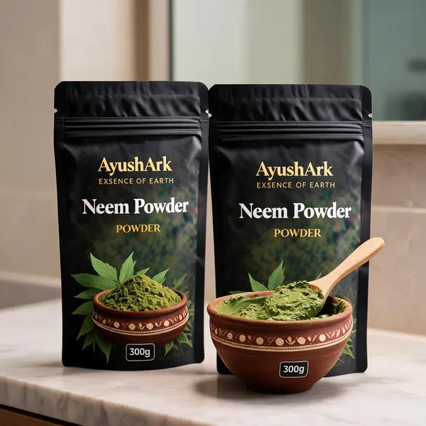 Ayushark_Neem_Herbal_Powder_For_Skin_And_Hair_Care_-_Pack_of_2