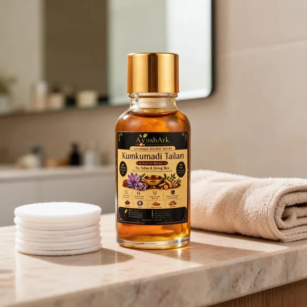 Ayushark_Kumkumadi_Tailam_Saffron_Ayurvedic_Face_Oil