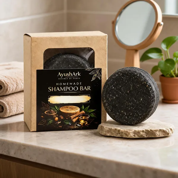 Ayushark_Activated_Charcoal_Bhringraj_Herbal_Shampoo_Bar