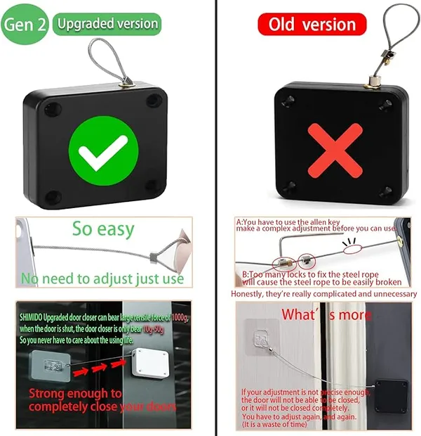 Abs_Steel_Punch-Free_Automatic_Screen_Door_Closer_Black