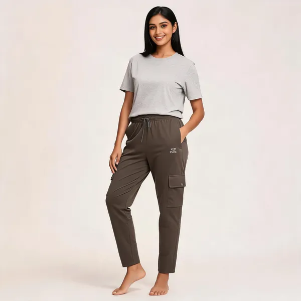 Brown_Cotton_Blend_Relaxed_Fit_Cargo_Track_Pants_For_Women