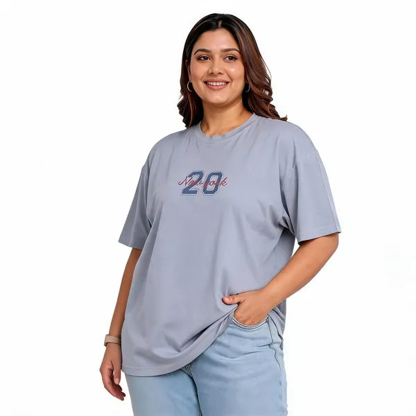 Grey_Cotton_Blend_Oversized_Graphic_Print_T-Shirt_For_Women