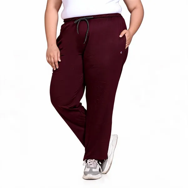 Maroon_Cotton_Blend_Relaxed_Fit_Track_Pants_For_Women