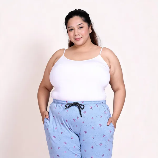 Blue_Cotton_Relaxed_Fit_Floral_Print_Plus_Size_Pyjama_For_Women