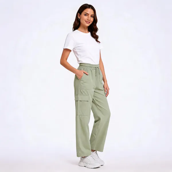 Sage_Green_Cotton_Relaxed_Fit_Cargo_Pants_For_Women