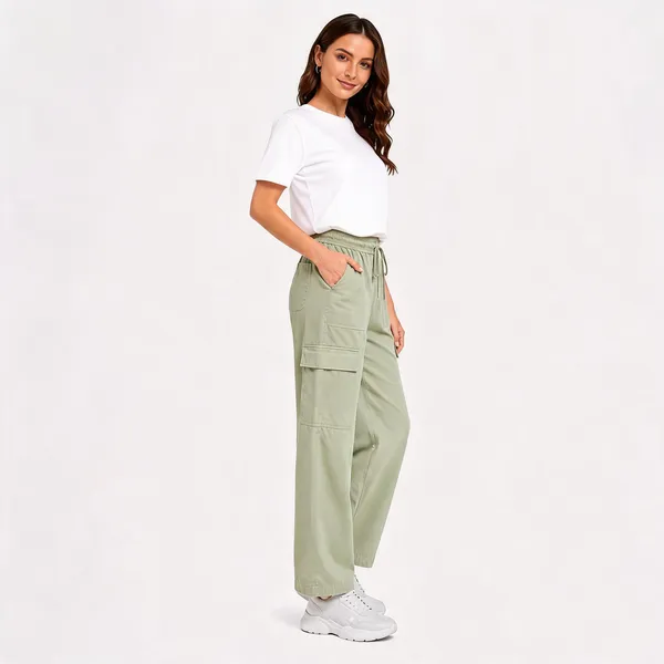 Sage_Green_Cotton_Relaxed_Fit_Cargo_Pants_For_Women