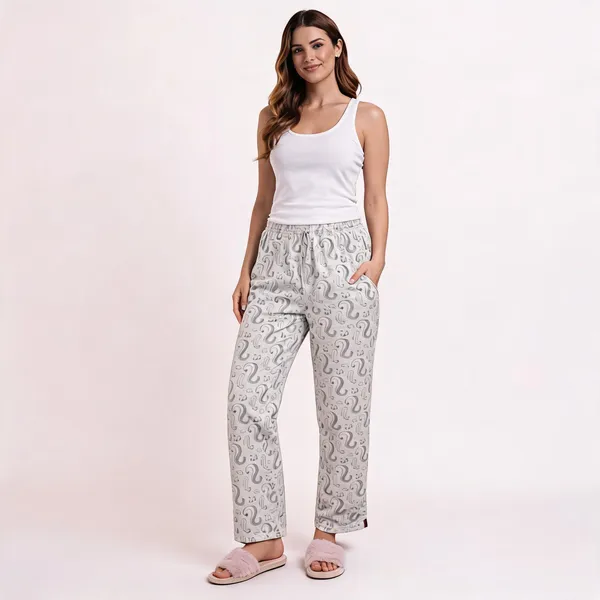 Grey_Cotton_Blend_Relaxed_Fit_Pyjama_For_Women