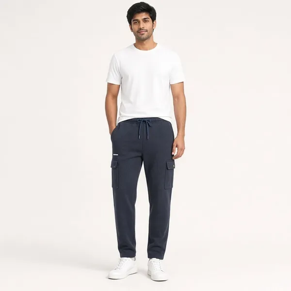 Navy_Blue_COTTON_BLEND_RELAXED_FIT_CARGO_PANTS_For_Men